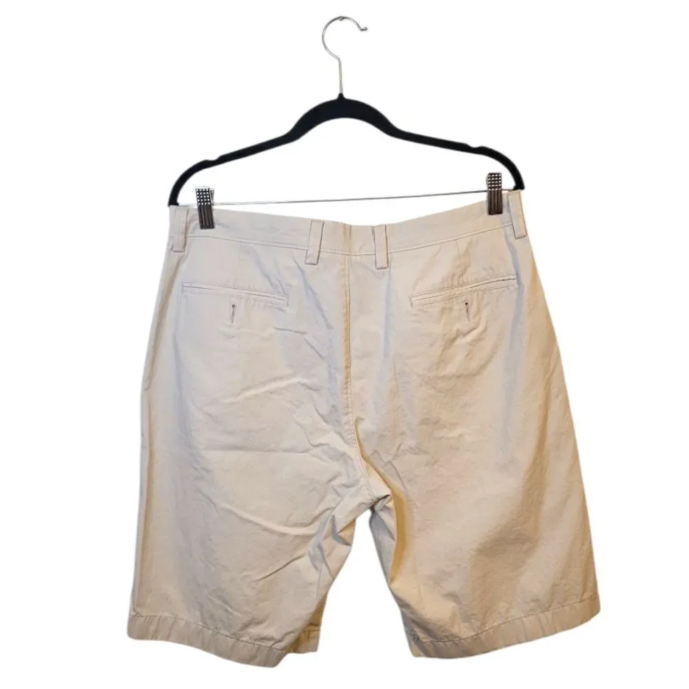 J. Crew Men's Light Khaki Rivington Chino Shorts Size 33W